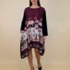 Haljina 47 Odell - felpa - White City burgundy