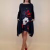 Haljina 47 Odell - felpa/White Poppy black