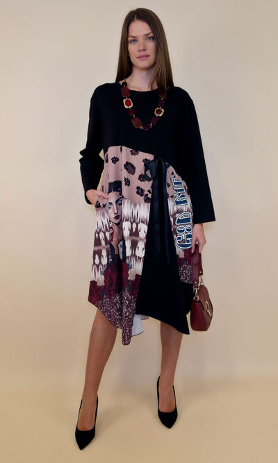 Haljina 52 Merna - felpa/mašna - Glamourous 2