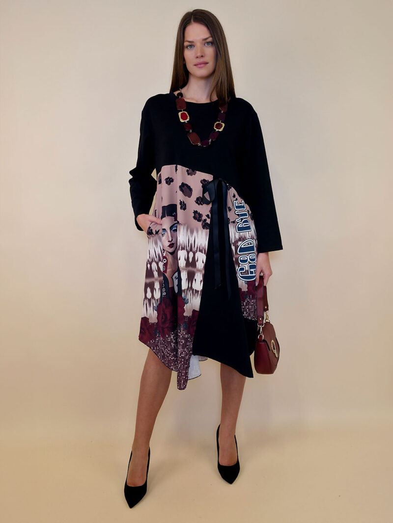 Haljina 52 Merna - felpa/mašna - Glamourous 2