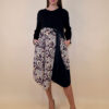 Haljina 52 Merna - felpa/mašna - Paisley beige