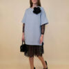 Haljina 68 Seldovia - felpa/lace - grey