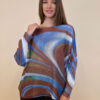 Pulover 28 La Jolla - plt - Aurora Borealis brown