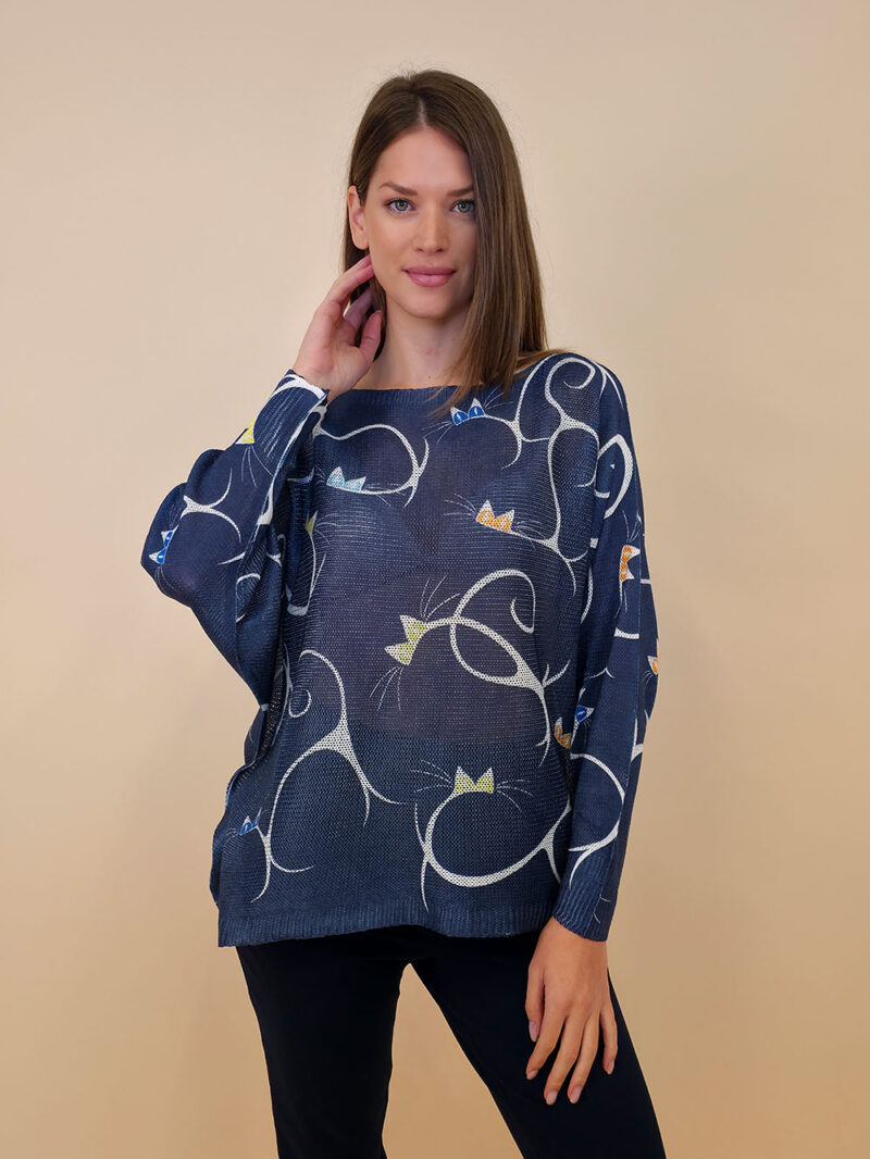Pulover 28 La Jolla - plt - Slim Cats navy