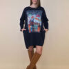 Haljina 44 Tigre PR - navy - Cats&Umbrellas