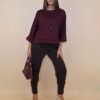 Tunika 45 Tatum - jersey UN - burgundy
