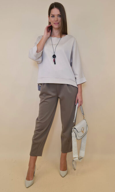 Tunika 45 Tatum - jersey UN - beige