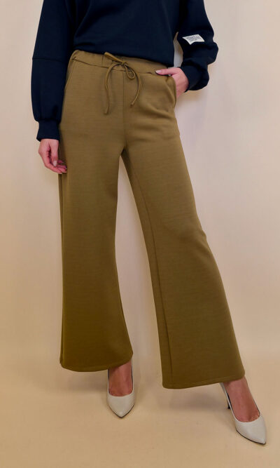 Hlače 46 Pelion - jersey UN - senape