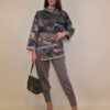 Jakna 52 DeLand/D - ecco suede - Dark Day in Positano military