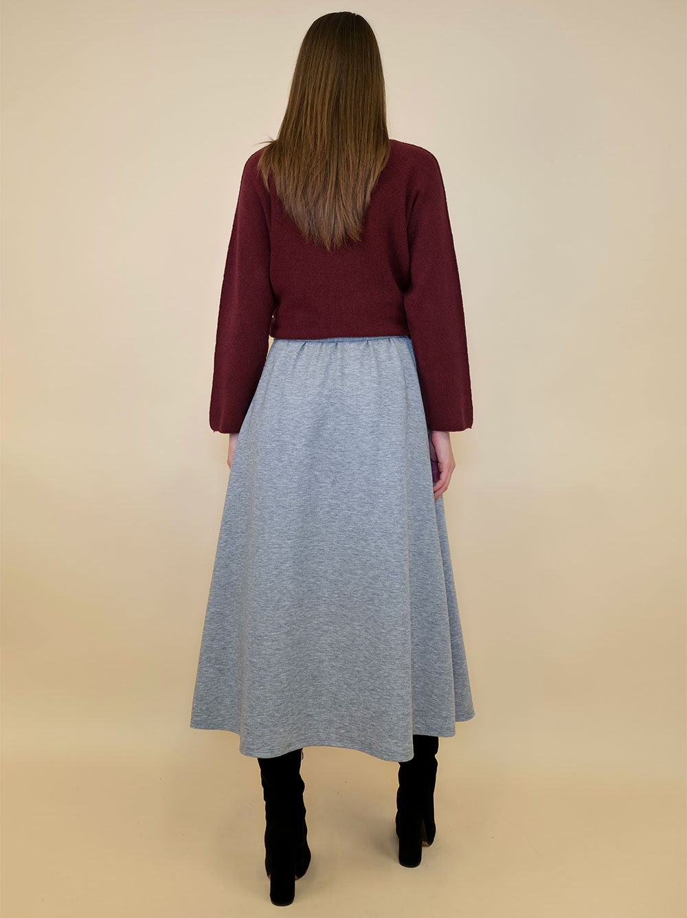 Suknja 36 Kimball - grey - Slika 3