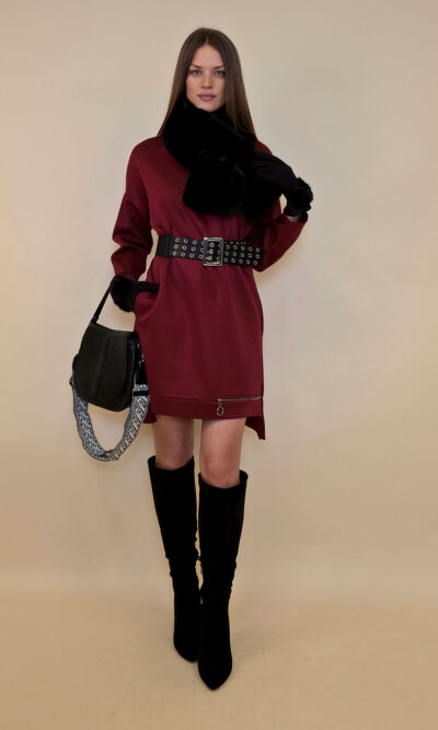 Haljina 47 Monowi - burgundy