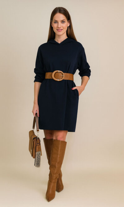 Haljina 48 El Hood - PR UN - navy