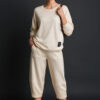 Hlače 36 Trenton - jersey UN - beige