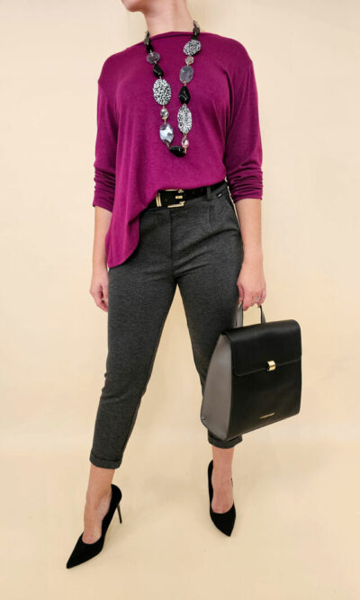 Hlače 48 Rocky - PR UN - antracit