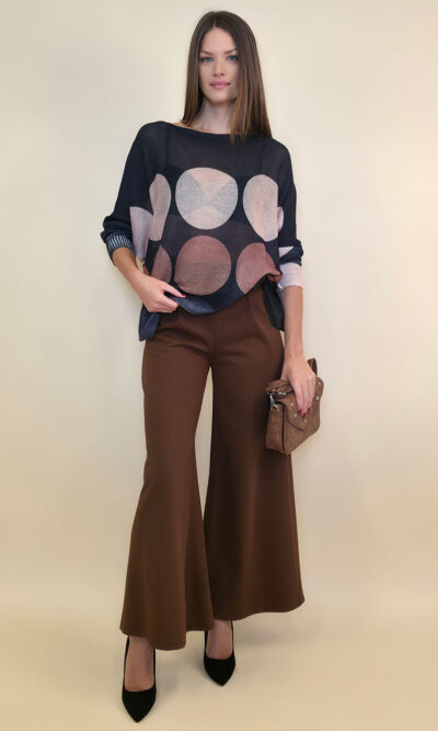Pulover 28 La Jolla - plt - Brown Balls Black
