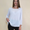 Tunuka 38 Malaga - gtte UN plisse - white