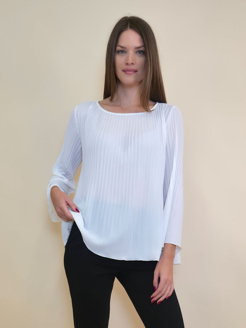 Tunuka 38 Malaga - gtte UN plisse - white
