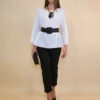 Tunuka 38 Malaga - gtte UN plisse - white