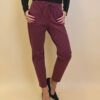 Hlače 52 McBee - burgundy