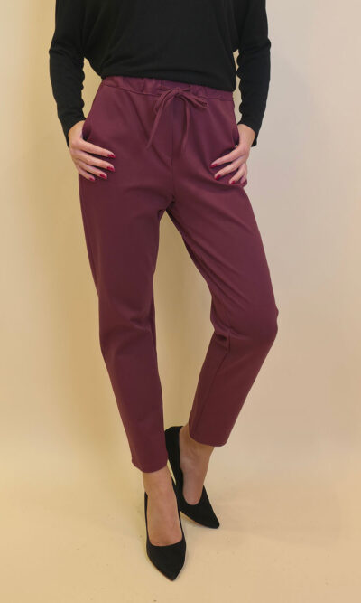 Hlače 52 McBee - burgundy