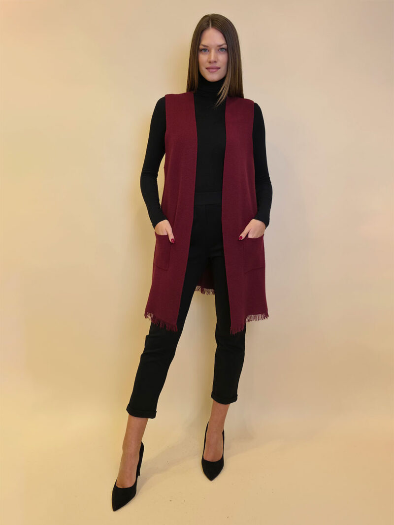 Jakna 52 Furman - burgundy