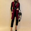 Jakna 52 Furman - burgundy