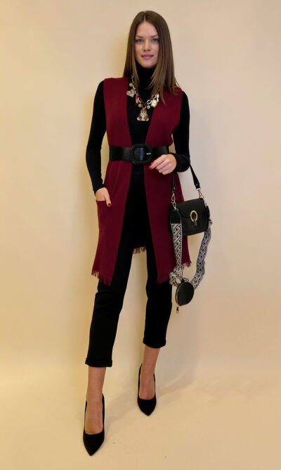 Jakna 52 Furman - burgundy