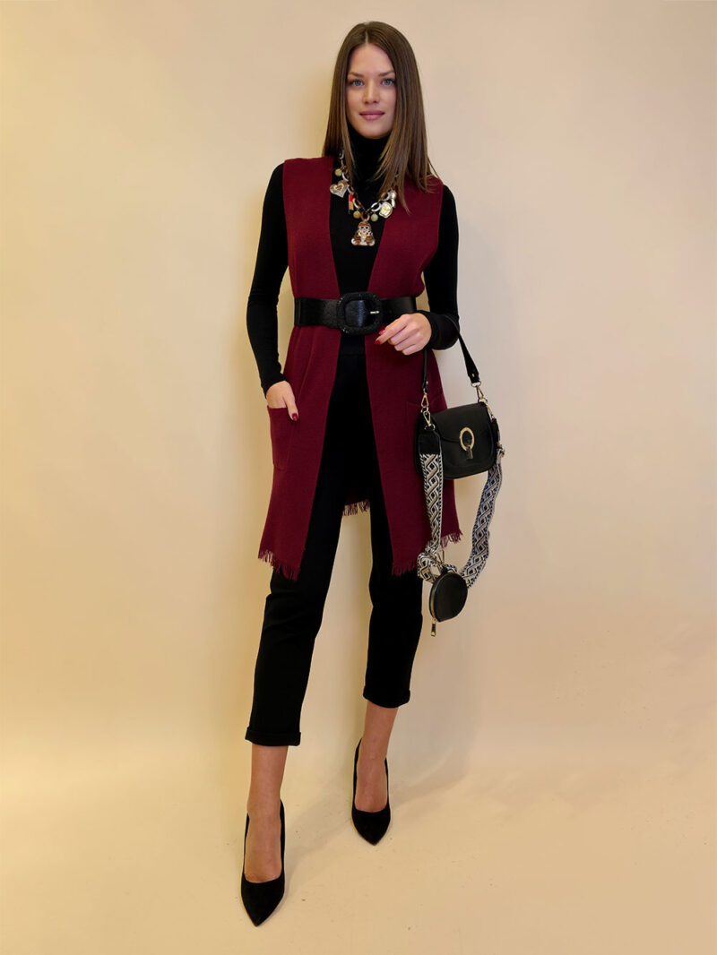Jakna 52 Furman - burgundy