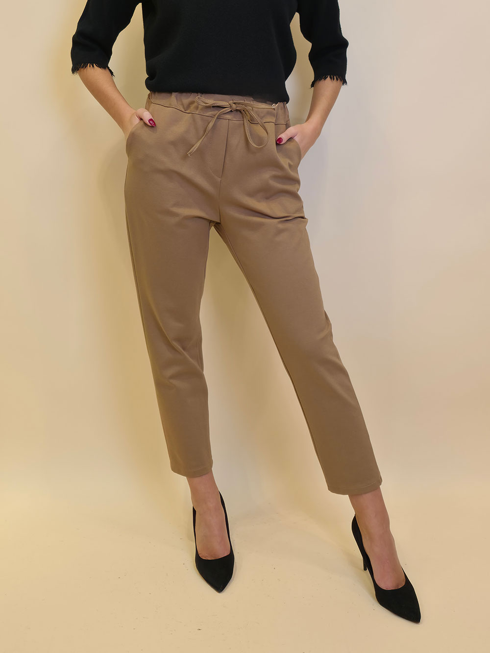 Hlače 52 McBee - camel