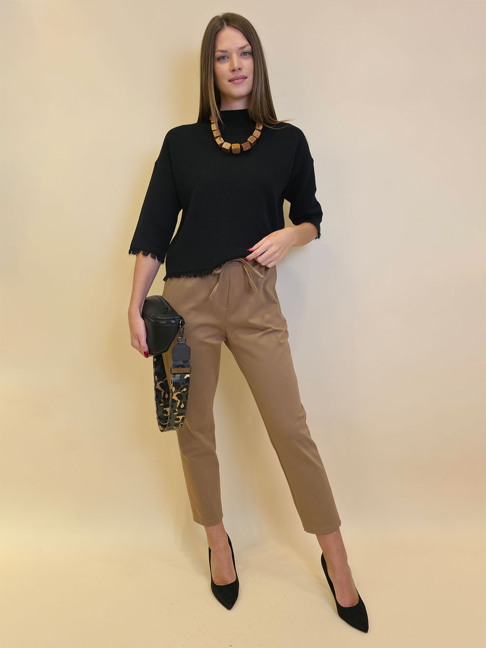 Hlače 52 McBee - camel