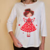 Majica 29 ElSio - viscose - Red Angel