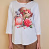 Majica 29 ElSio - viscose - Lady's Roses