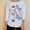 Majica 29 ElSio - viscose - Ellegant Butterflies