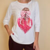 Majica 29 ElSio - viscose - Heart Girl