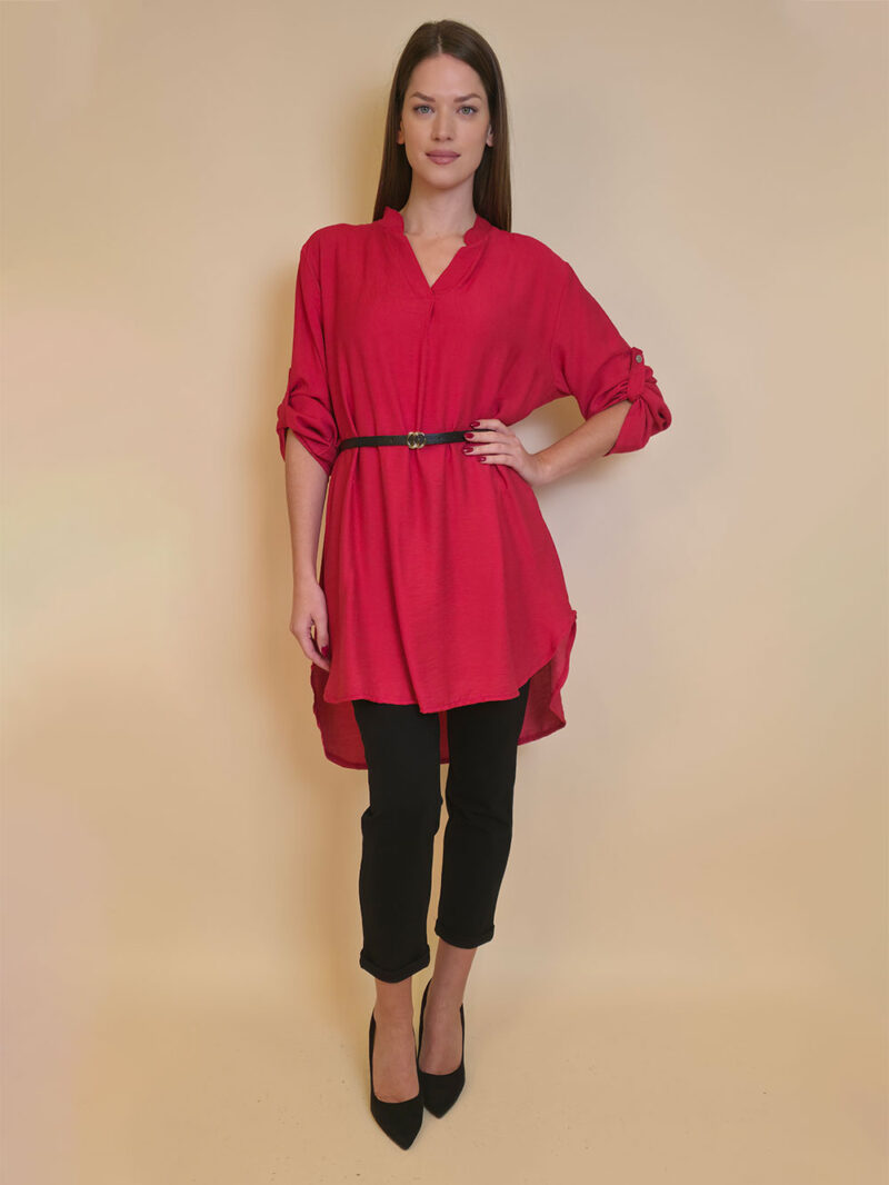 Košulja+remen 36 Barberton - red