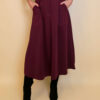 Suknja 44 Bayboro – burgundy