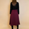 Suknja 44 Bayboro – burgundy