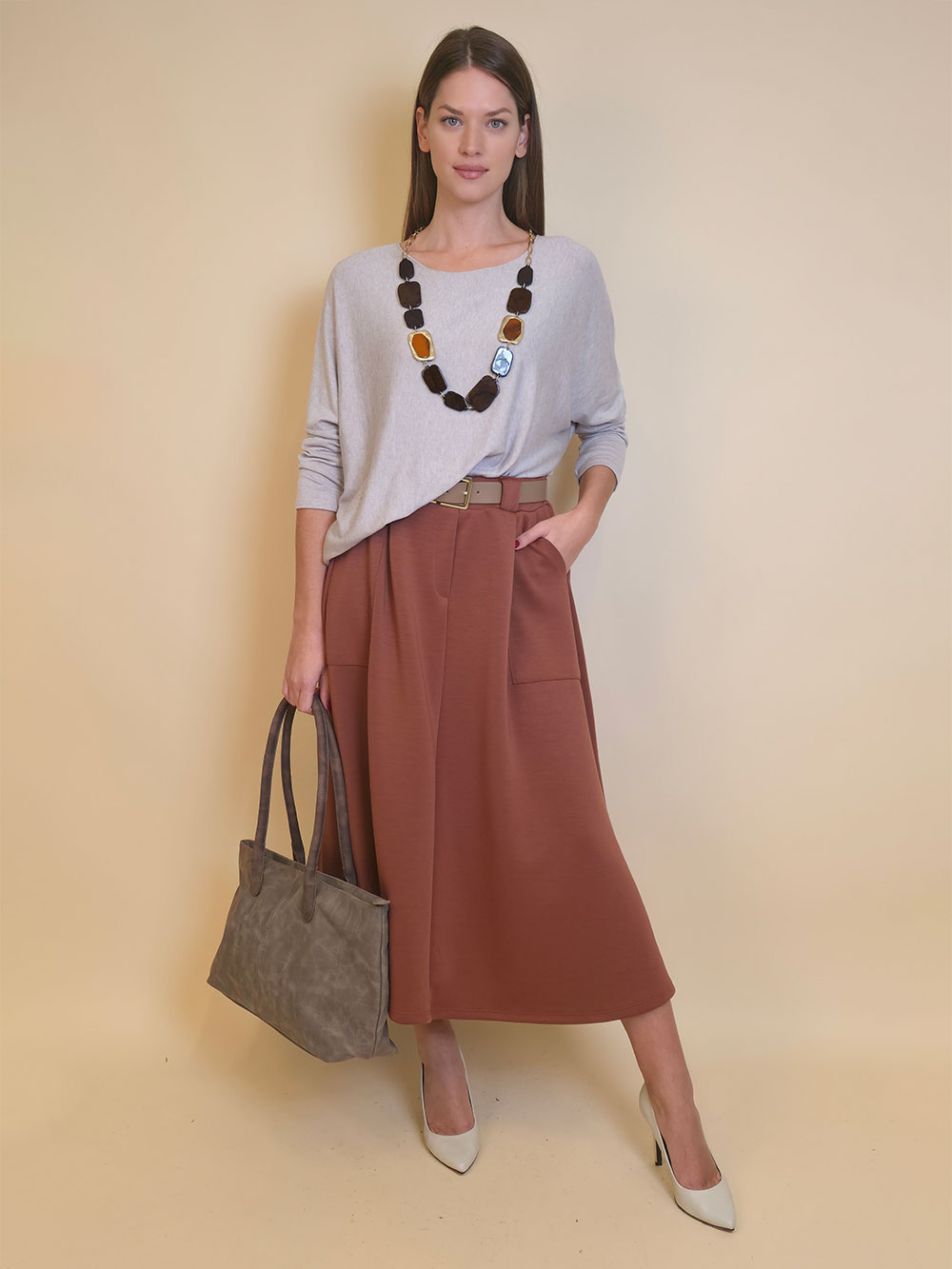 Suknja 44 Bayboro - coccio