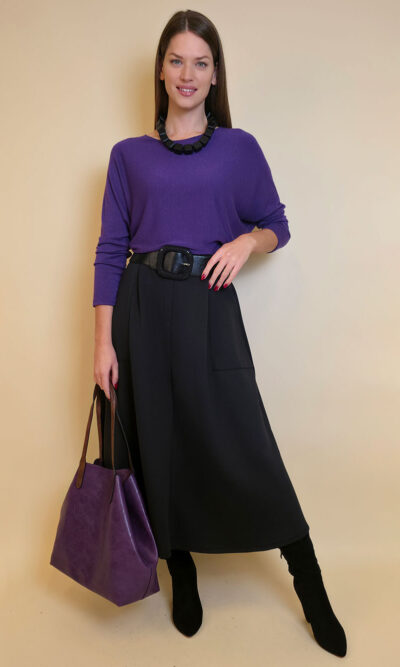 Suknja 44 Bayboro - black
