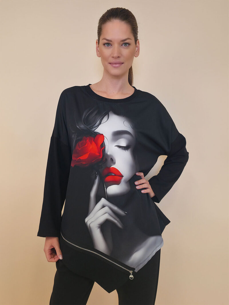 Haljina 40 Bonnie - felpa - Red Desire