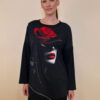 Haljina 40 Bonnie - felpa - Red Lips/Rose
