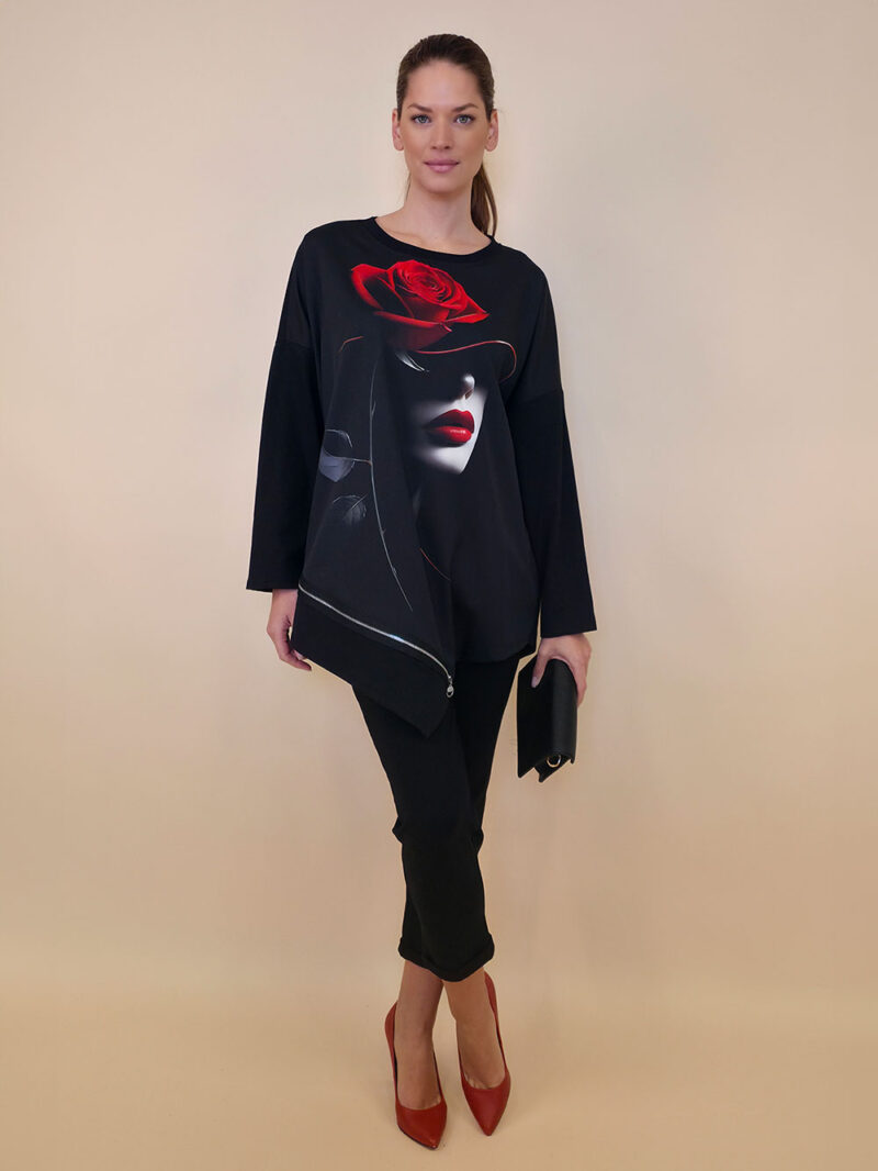 Haljina 40 Bonnie - felpa - Red Lips/Rose