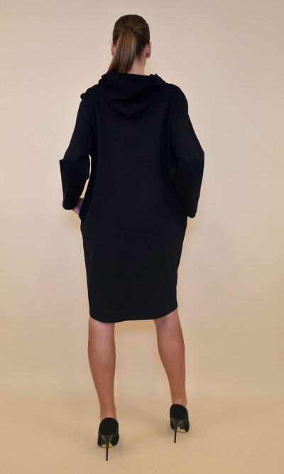 Haljina 52 El Hood PR - black - Leptiri u kosi