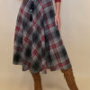 Suknja 34 Tahoe - jersey print tartan kocka - fango