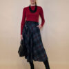Suknja 34 Tahoe - jersey print tartan kocka - b.green