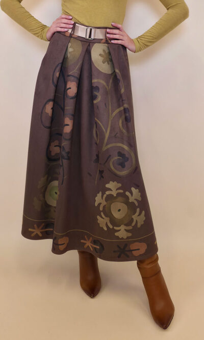 Suknja 52 Foster - suede - Shaman Art