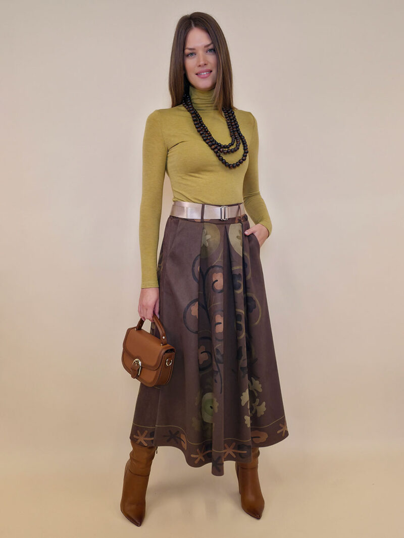 Suknja 52 Foster - suede - Shaman Art