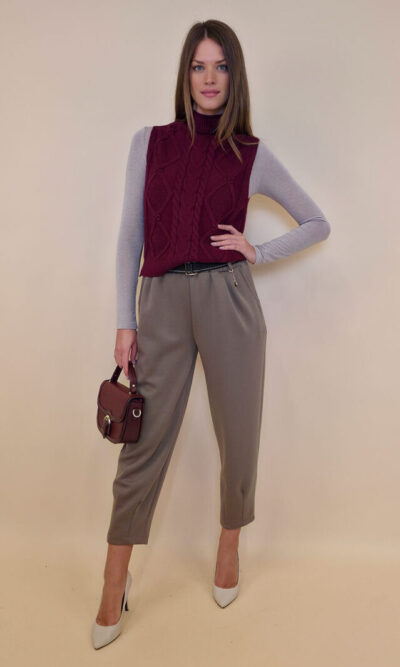 Majica 48 Belton - plt UN b.r. - burgundy