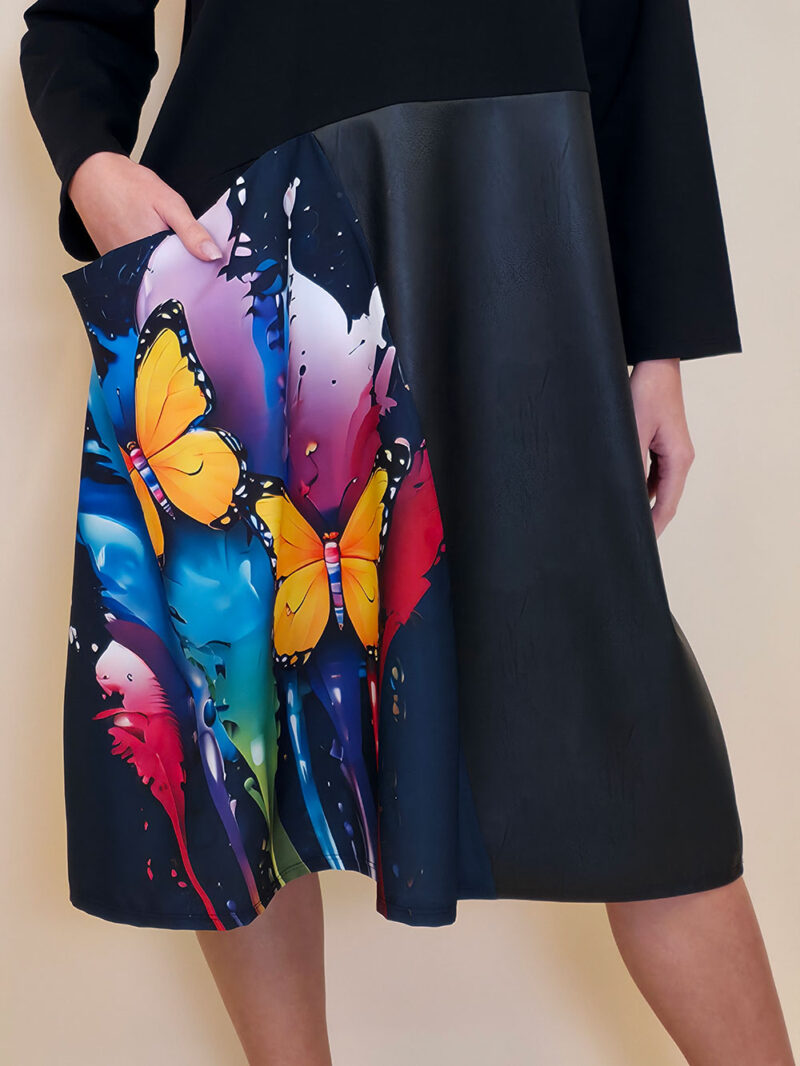 Haljina 52 Veneta - felpa/ecco lht - Yellow Butterflies
