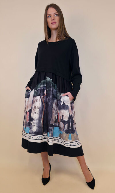 Haljina 52 Adair - felpa - Positano black